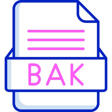 Belge. Web simgesi basit illüstrasyon