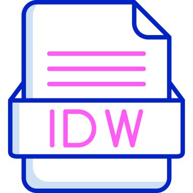 belge biçimi simgesi, vektör illüstrasyonu