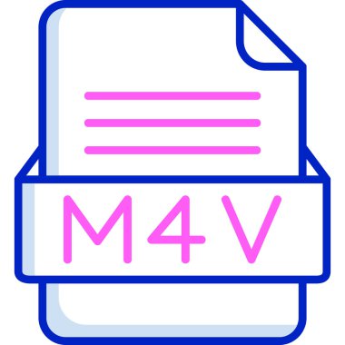 dosya biçimi vektör simgesi