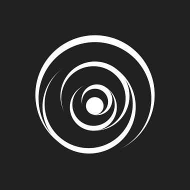 çember logo vektör tasarım şablonu