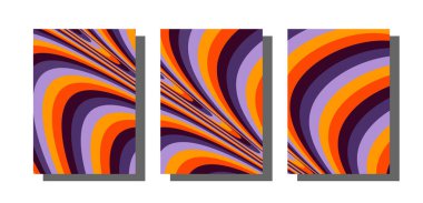 Soyut Amerikan yerlilerinin kusursuz desenleri. Dalgalı renkli etnik arka plan