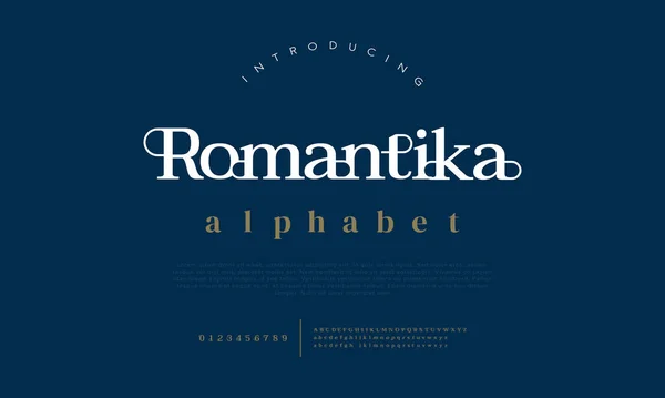 現代アルファベット文字のロゴ ベクトルイラスト — ストックベクタ
