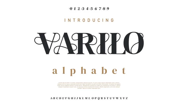 Alphabet Lettre Design — Image vectorielle