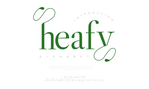 Hojas Verdes Vector Diseño Del Logotipo Ecológico — Vector de stock