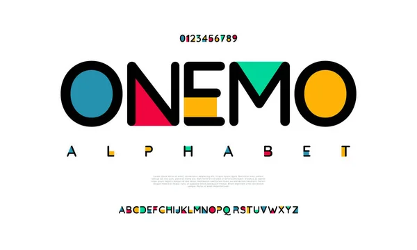 vektör biçimlendirilmiş alfabe yazı tipi, alfabe, sayılar, semboller