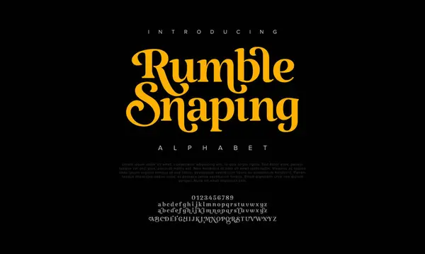 Muhteşem lüks alfabe harfleri ve sayıları kapışıyor. Zarif düğün tipografisi klasik serif yazı tipi dekoratif antika. yaratıcı vektör illüstrasyonu