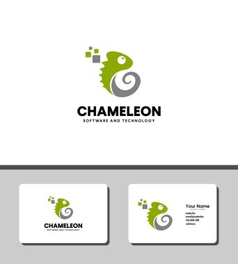 Basit ve olağanüstü bukalemun teknolojisi logosu