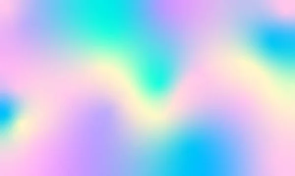 Holograficzny Gradientowy Neon Tło Tęcza Pastelowy Wektor Tło — Zdjęcie stockowe