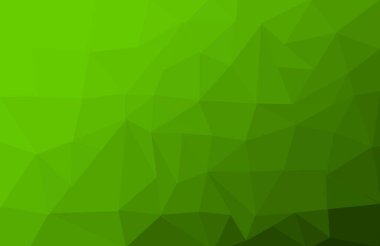 Soyut düşük polyester stil yeşil arkaplan