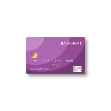 Moda tarzında pembe kart tasarım şablonu