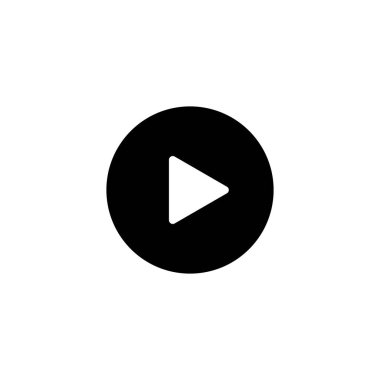 Siyah duraklat düğmesi, vektör illüstrasyonu