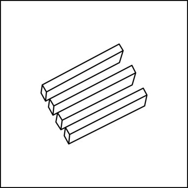 Beyaz arkaplanda bulmaca simgesi