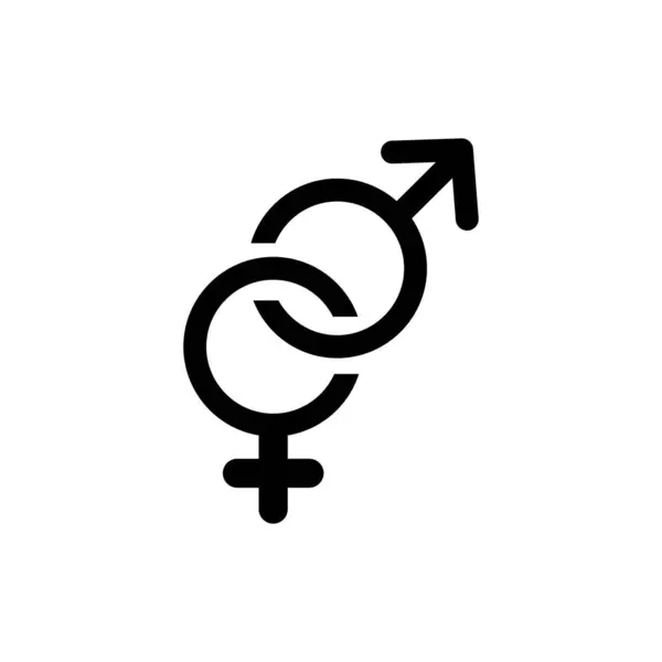 Beyaz arkaplanda doğurganlık simgesi