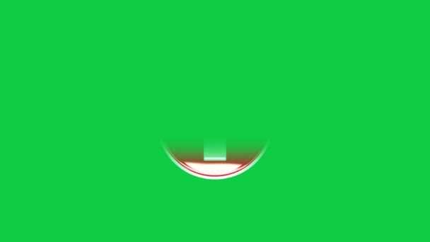 Logotipo Primeros Auxilios Logo Brillante Sobre Fondo Verde — Vídeos de Stock