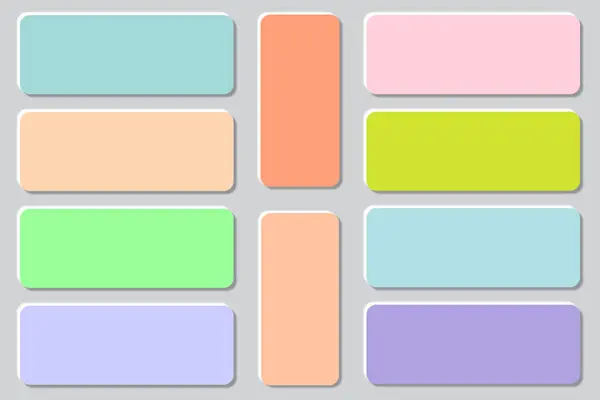 10 pastel renk seti arkaplan