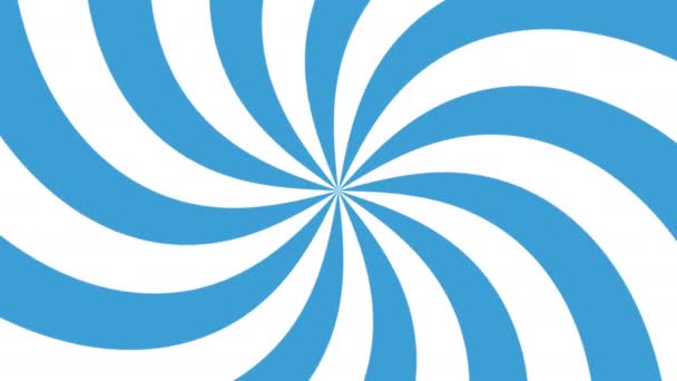Illusion Type Spiral Twirl Background Animation — Stock Video