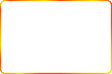 turuncu gradyan çerçeve, vektör çizimi