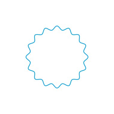 Mavi vektör alışveriş indirimi etiket çizelgesi çizimi