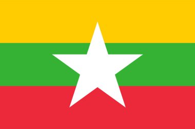 myanmar bayrağı