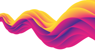 renkli soyut dalga arkaplanı, illüstrasyon tasarımı