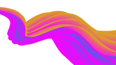 renkli soyut dalga arkaplanı, illüstrasyon tasarımı