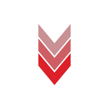 Kırmızı oklar saydam arkaplanda izole edildi