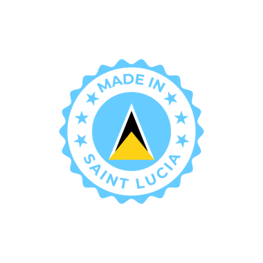  Aziz Lucia 'nın milli bayrak tasarımı.