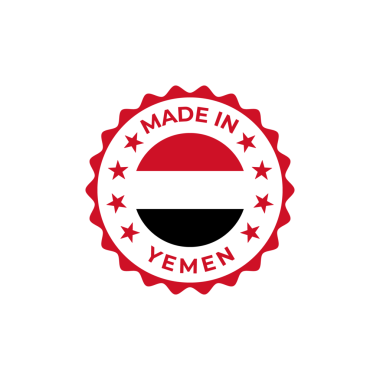 Ulusal bayrağı olan yuvarlak rozet tasarımı.