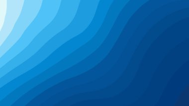 serin soyut okyanus mavi dalgalı katmanlar topografik akış