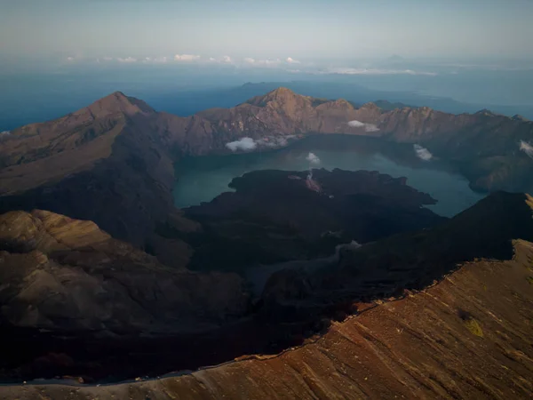 Blick Auf Den Vulkan Mount Brou Und Den Vulkan Mount — Stockfoto