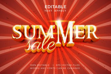 3d düzenlenebilir metin efekti şablonu