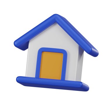 Bu üç boyutlu sembol simgesi ile gayrimenkul, ipotek ve kredi bilgilerinizi yükseltin. Çizgi film tarzı, projelerinize cazibe katıyor. Web, pazarlama ve sunumlar için ideal.