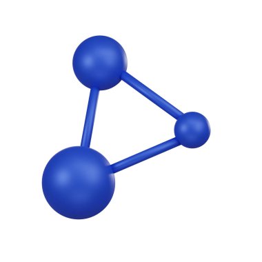 Elevate your projects with a 3D-rendered minimal blue share icon, adding a touch of connectivity and engagement to your designs. Perfect for web, presentations, and more.