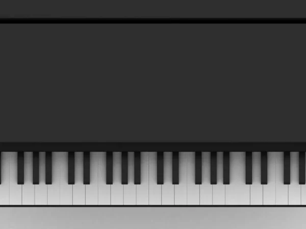 Значок Пианино Интернет Кнопка Белом Фоне — стоковое фото
