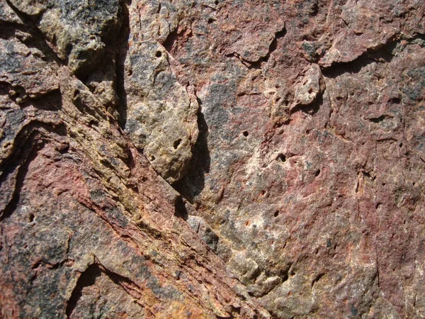 Struttura Una Roccia Rossa — Foto Stock