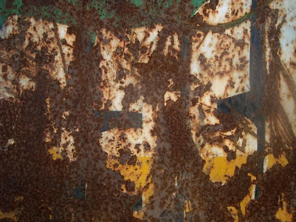 Grunge Metalen Muur Textuur Achtergrond — Stockfoto