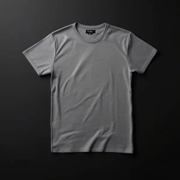 Wit Shirt Donkere Achtergrond — Stockfoto