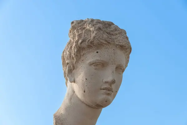 Antik Romersk Staty Parken Staden Butrinto Albania — Stockfoto