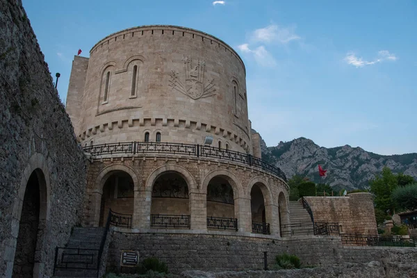 Замок Героя Скандерберга Крудже Альбания — стоковое фото
