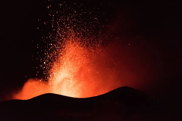 La Palma 'da volkan patlaması, kanarya adaları, İspanya