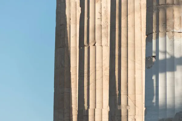 希腊的雅典神庙 — 图库照片