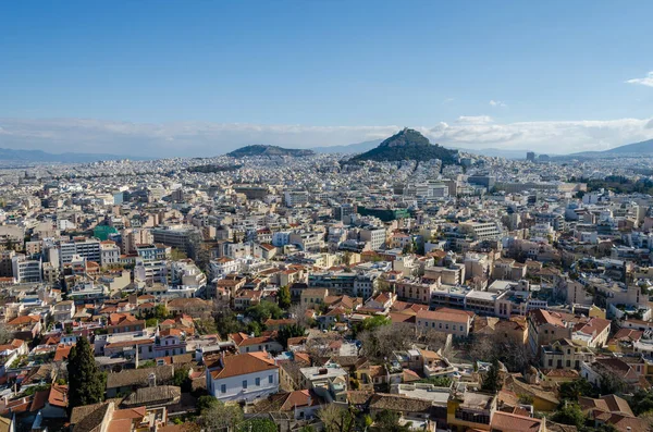 Panorama Atene Grecia — Foto Stock