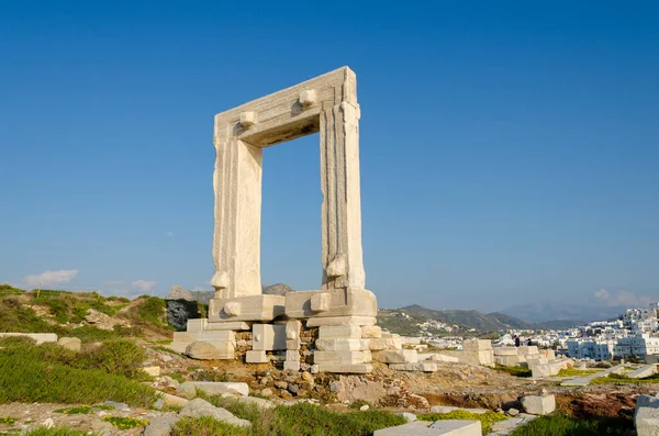 Apolo Dörren Naxos Grekland — Stockfoto