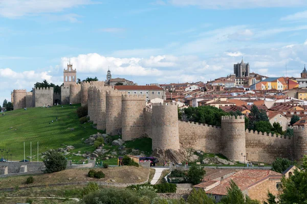 Średniowieczne Miasto Avila Hiszpania — Zdjęcie stockowe