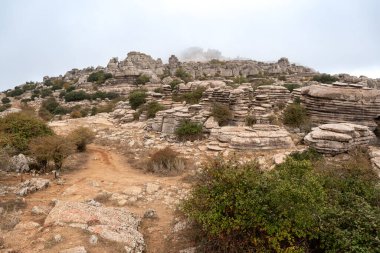 Antequera Torcal, Malaga, İspanya