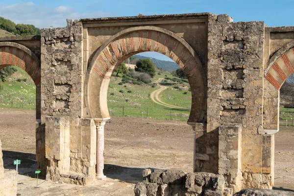 Arabische Ruïnes Medina Azahara Cordoba Spanje — Stockfoto