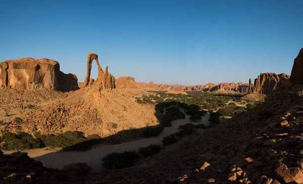 Eyalet parkının güzel manzarası. Çad eyaletinin en ünlü simgesi.