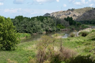 Jarama nehir vadisinin manzarası, İspanya