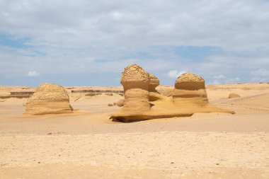 Mısır 'da çölün manzarası