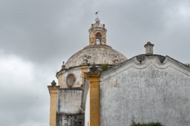 old monastery in tavira portugal clipart